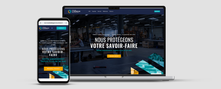 Groupe Lacroix Emballages Industriels-website